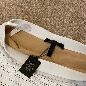 BCBG top and skirt set